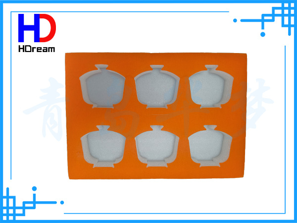 东营绒布+珍珠棉内托